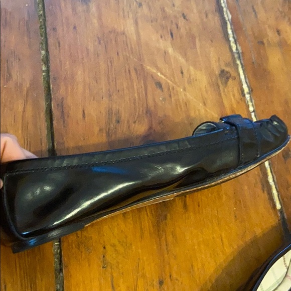 Coach Black Patent Leather Loafers. - Picture 8 of 8